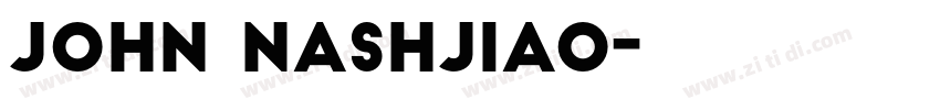 John NashJiao字体转换
